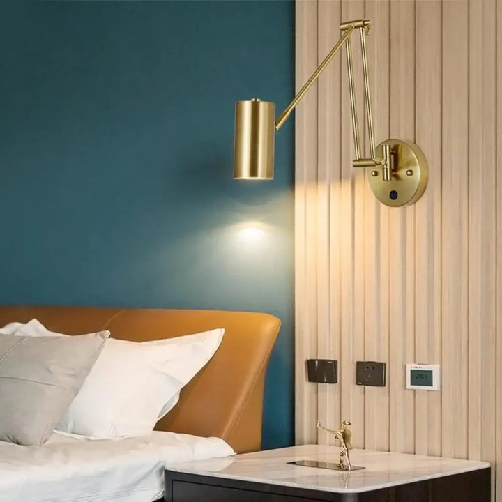 Lampe de bureau AeroFlex – Design moderne avec bras réglable et éclairage LED intégré