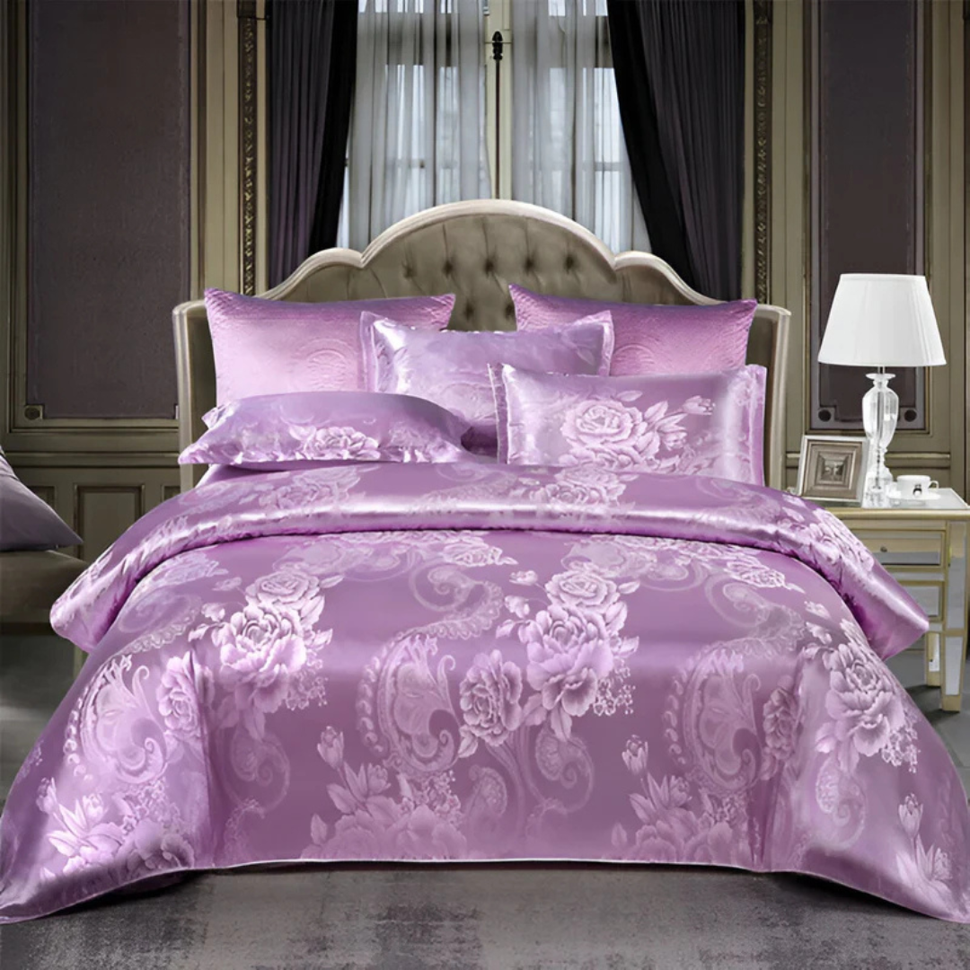 Satin – Ensemble de housse de couette en satin de luxe – Doux comme de la soie & respirant