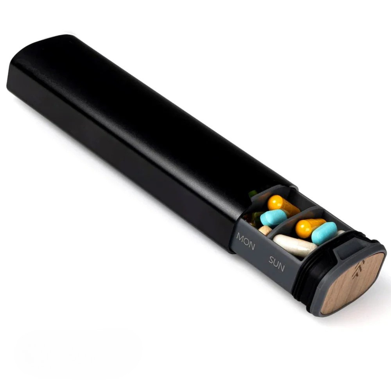 7-Dagen Medicatie Organizer – Compacte Lekvrije Pillendoos voor Thuis en Reizen Vestragear