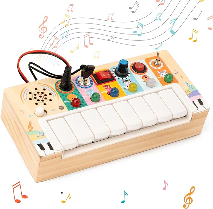 EduBini – Ensemble de jeu Montessori bébé 6m+ jouet éducatif et sensoriel