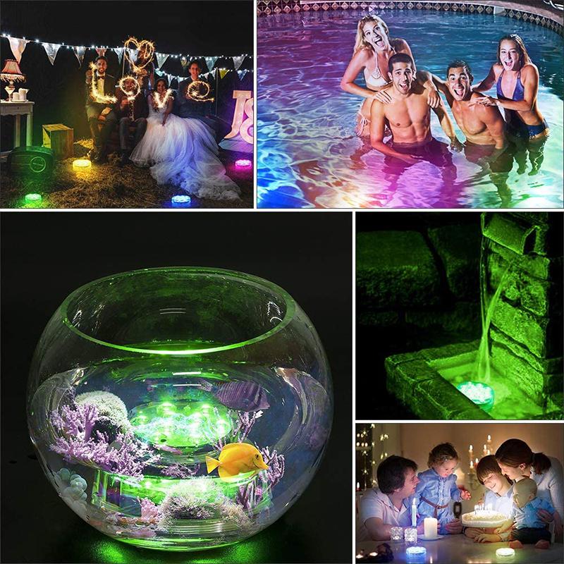 AquaGlow Waterdichte LED Verlichting – Oplaadbaar, Kleurrijk &amp; Geschikt voor Vijver of Zwembad (Copy) VestraGear