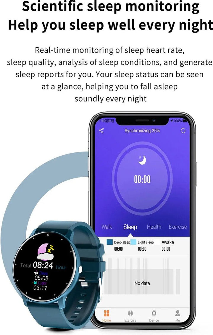 Veyro – Smartwatch con frequenza cardiaca, pressione sanguigna e contapassi – iOS/Android