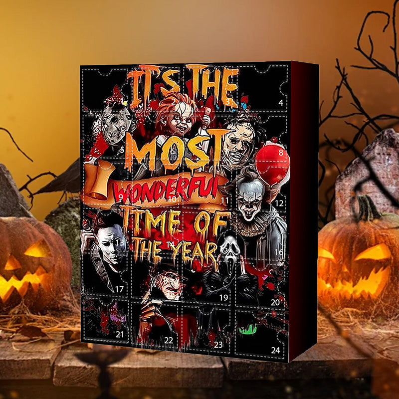 CreepCount – Calendario de Adviento de Halloween con figuras de horror (31 días)