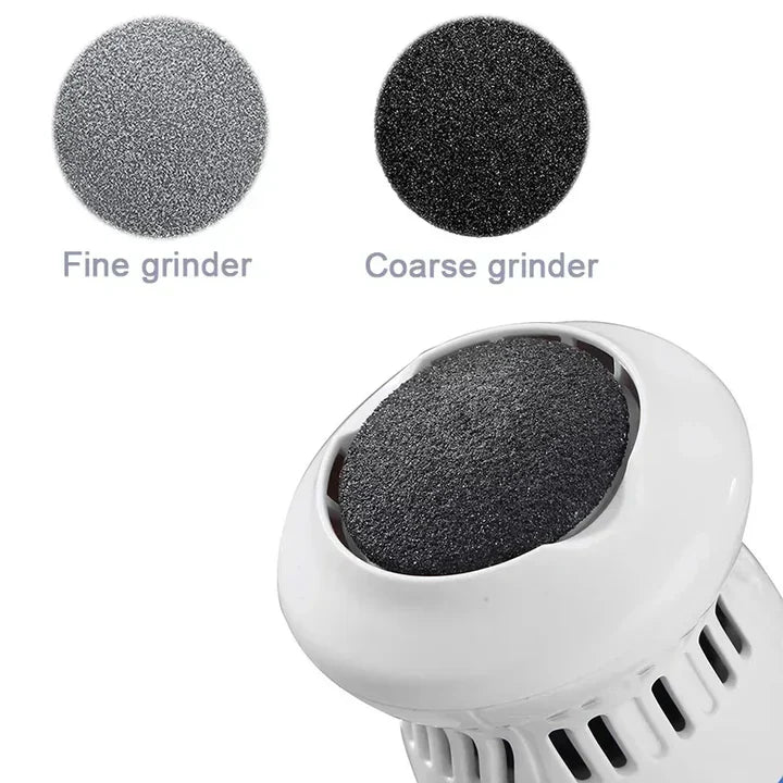 Pedivio – Éliminateur électrique de callosités avec aspiration pour des pieds doux