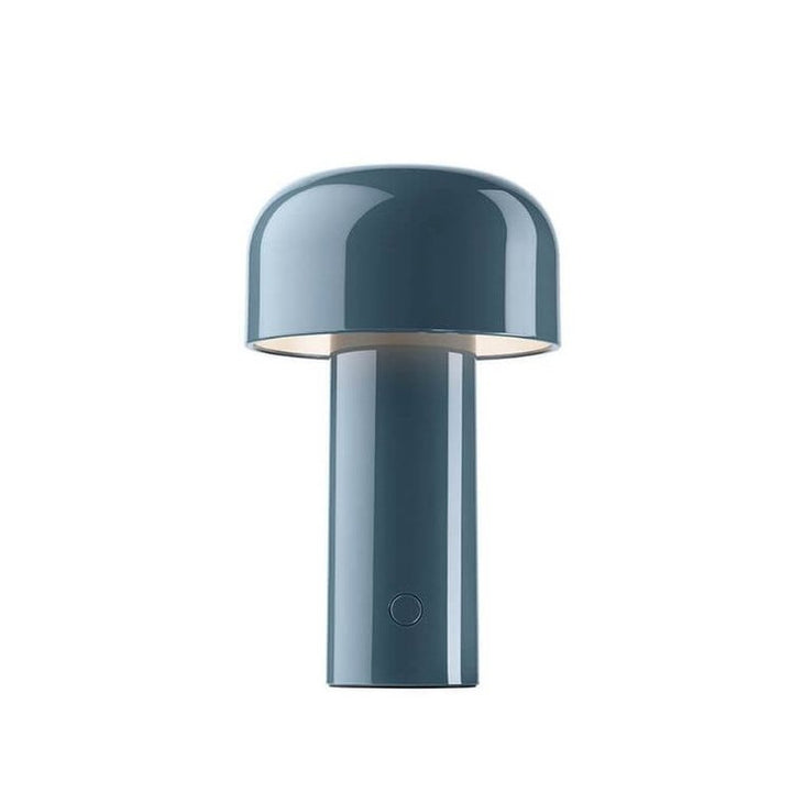 Lunavo HaloGleam Lámpara de Mesa – Inalámbrica, Recargable y Moderna Luz LED en Forma de Hongo