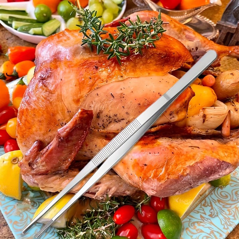 FIREPROOF - Multifunctional Grill Tongs 25 cm for Picnic and Home Kitchen Vestragear