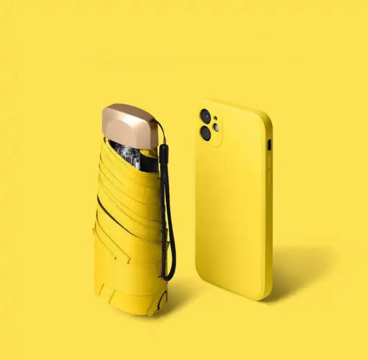 MiniKnirps Guarda-chuva – Guarda-chuva de viagem ultraleve dobrável com revestimento resistente ao vento e proteção UV