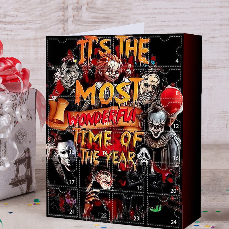 CreepCount – Calendario de Adviento de Halloween con figuras de horror (31 días)