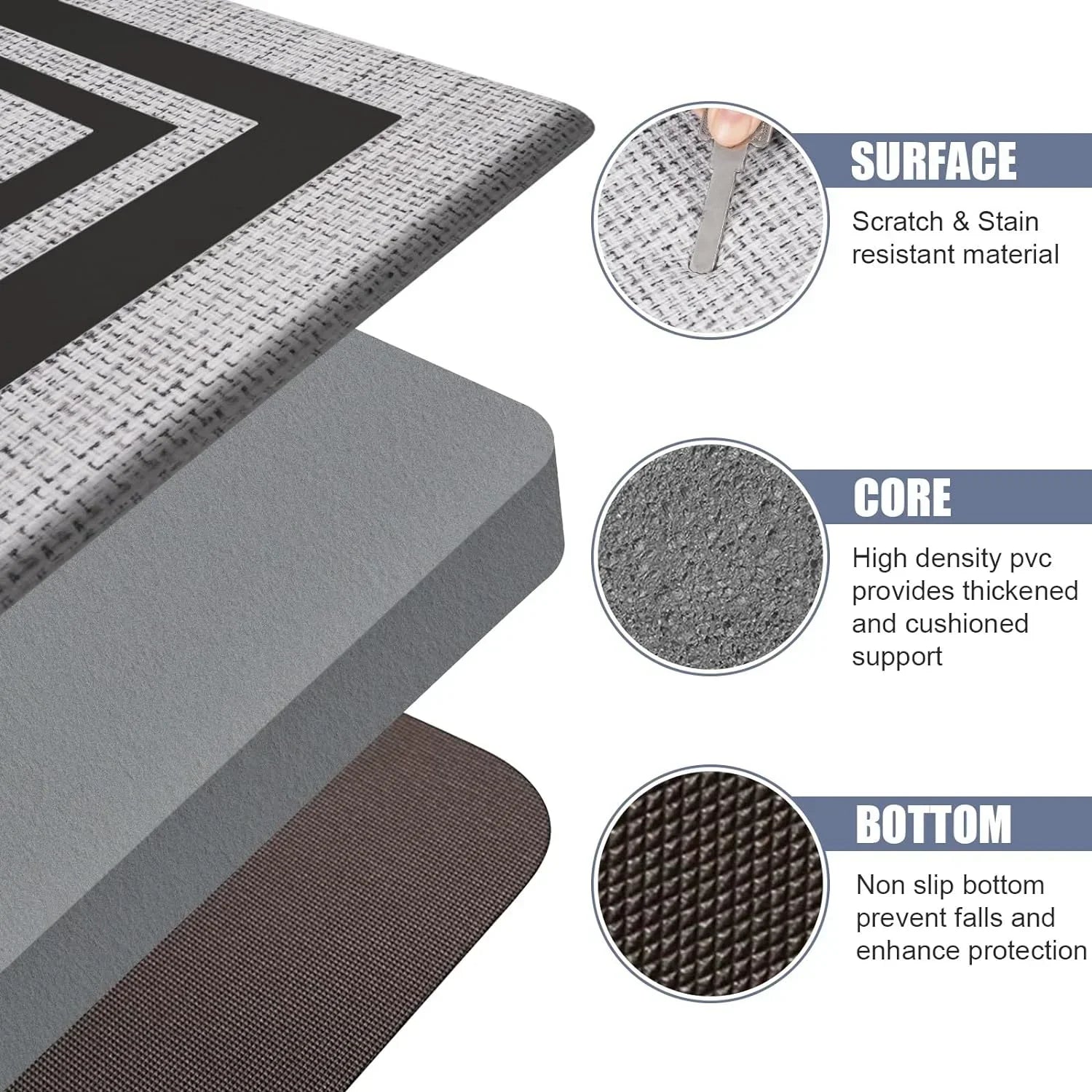 Antislip Vloerkleed SoftGrip – Absorberend Wasbaar Tapijt voor Elke Ruimte Vestragear