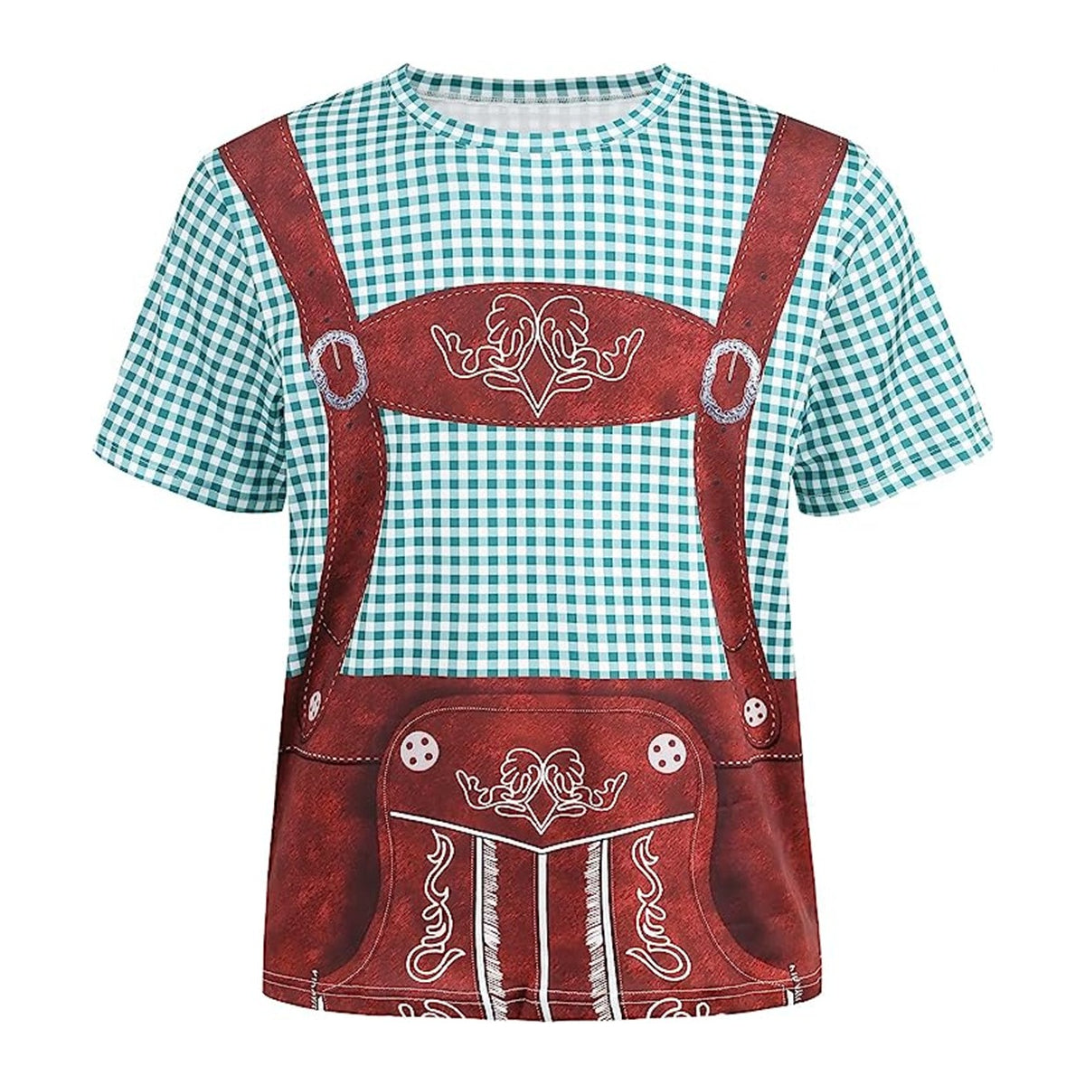 Bavaro – Samarreta amb estampat de Lederhosen – El teu outfit per a festa de la cervesa i Oktoberfest