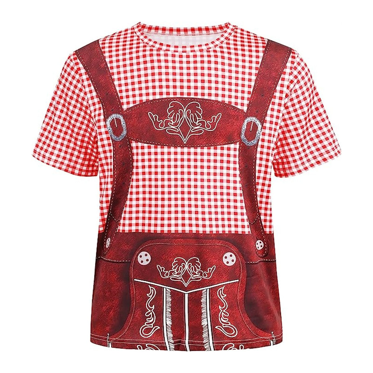 Bavaro – Samarreta amb estampat de Lederhosen – El teu outfit per a festa de la cervesa i Oktoberfest