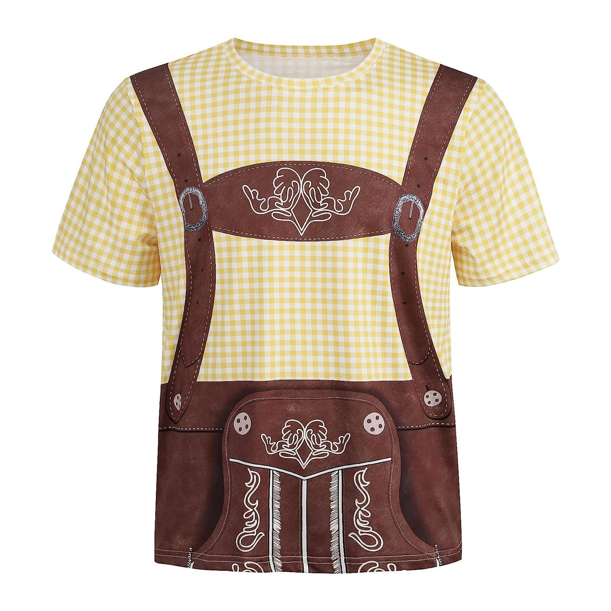 Bavaro – Samarreta amb estampat de Lederhosen – El teu outfit per a festa de la cervesa i Oktoberfest