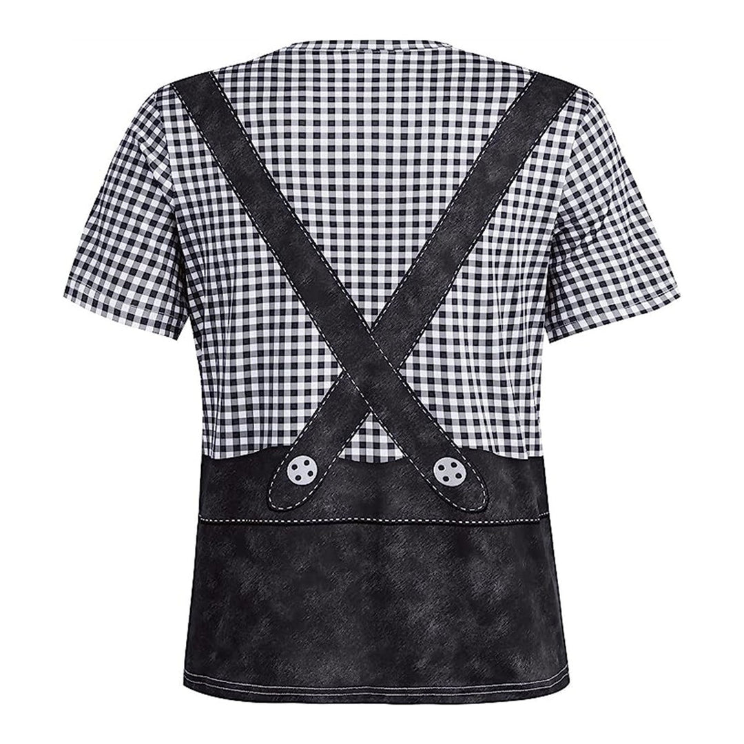 Bavaro – T-shirt avec imprimé Lederhosen – Votre tenue pour fête de la bière &amp; Oktoberfest