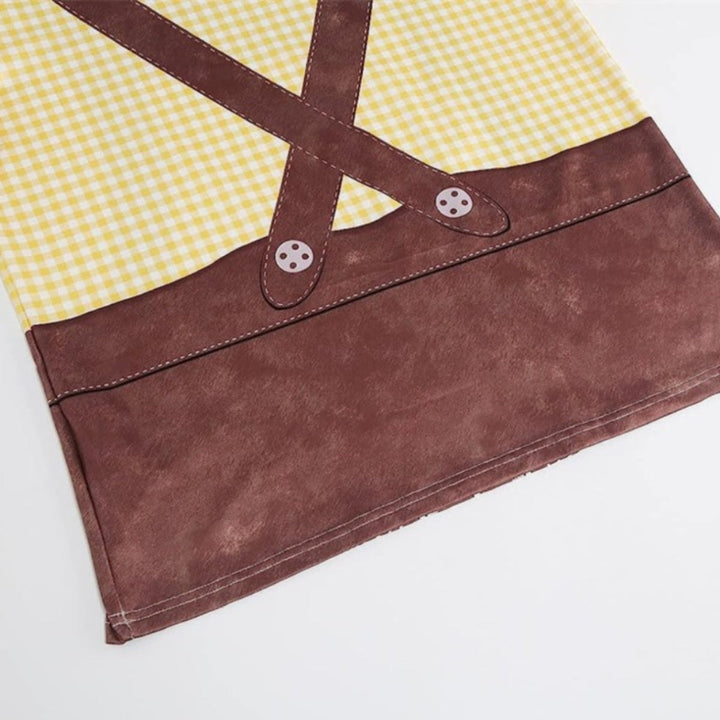 Bavaro – T-shirt avec imprimé Lederhosen – Votre tenue pour fête de la bière &amp; Oktoberfest