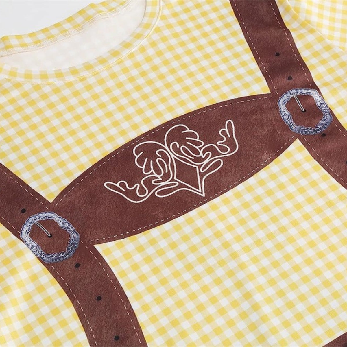 Bavaro – Samarreta amb estampat de Lederhosen – El teu outfit per a festa de la cervesa i Oktoberfest