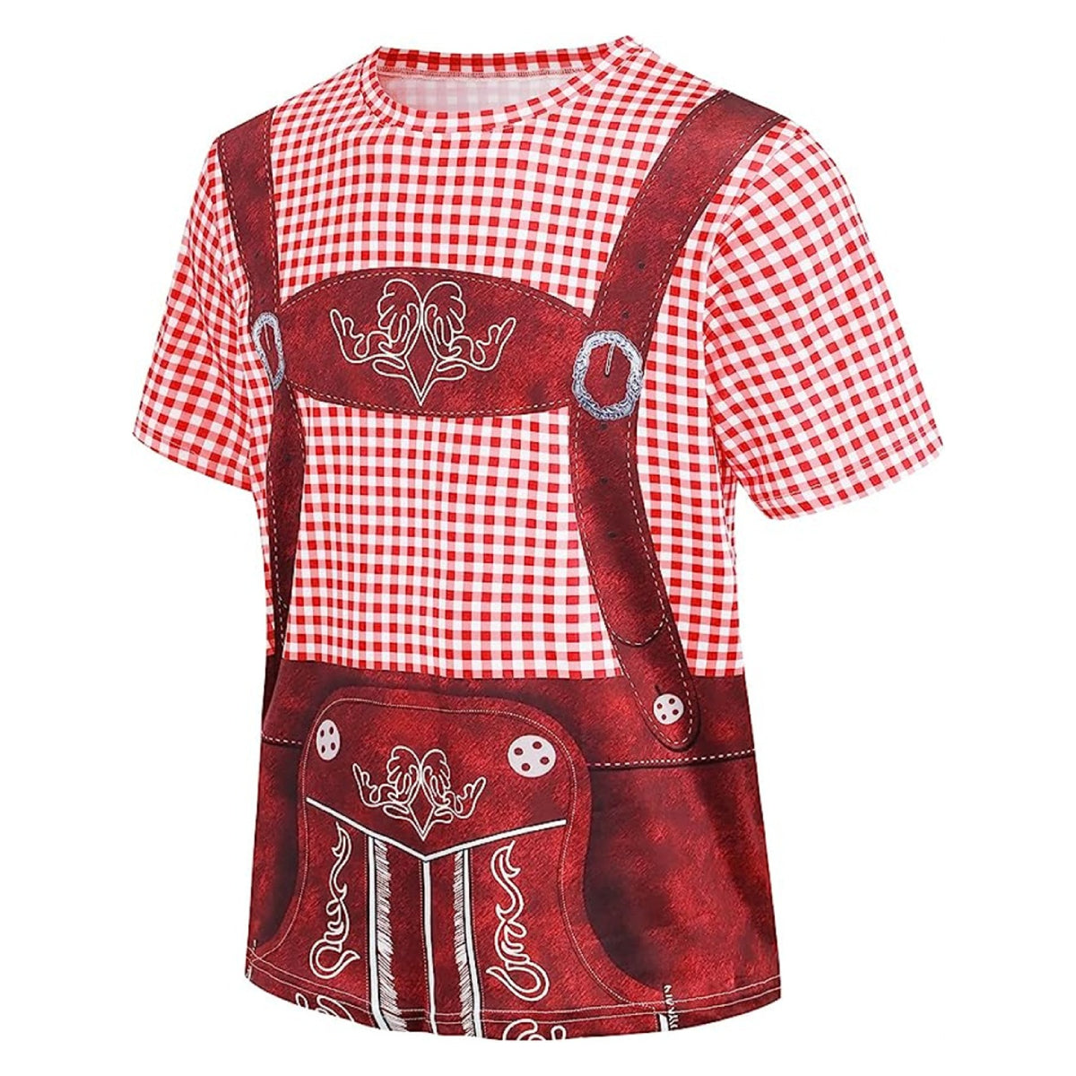 Bavaro – Samarreta amb estampat de Lederhosen – El teu outfit per a festa de la cervesa i Oktoberfest