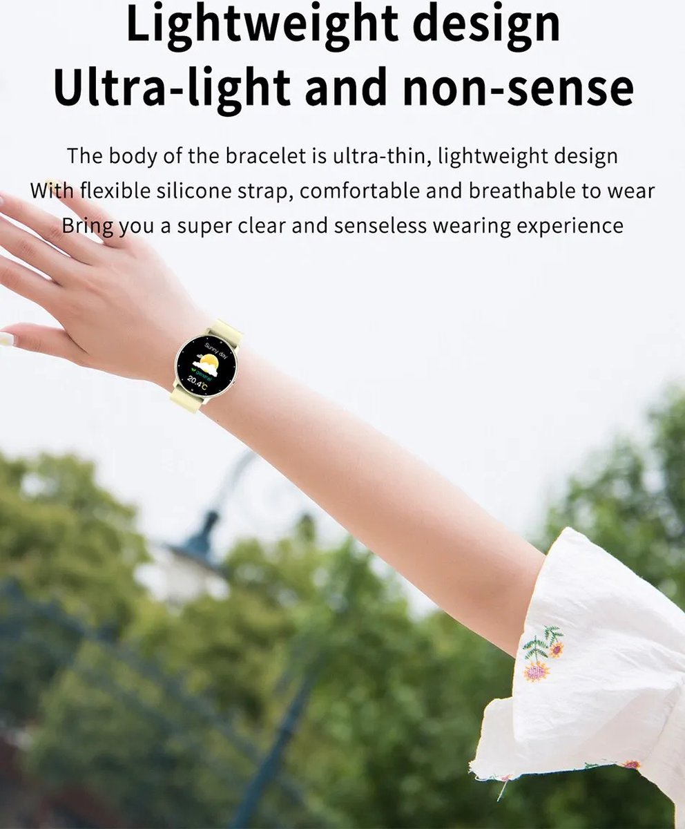 Veyro – Smartwatch con frequenza cardiaca, pressione sanguigna e contapassi – iOS/Android