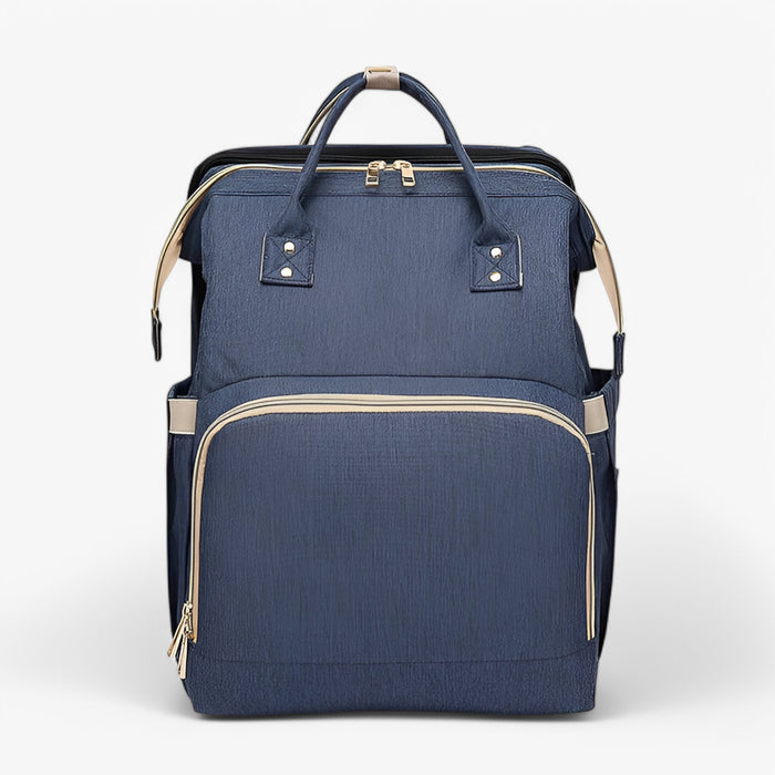 2-in-1 Luiertas "ReisNest" met Uitschuifbaar Babybedje Vestragear