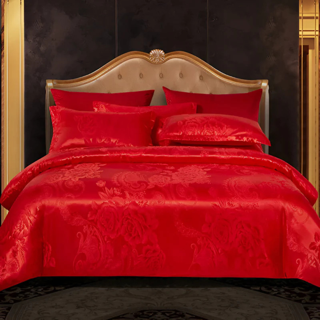 Satin – Ensemble de housse de couette en satin de luxe – Doux comme de la soie & respirant