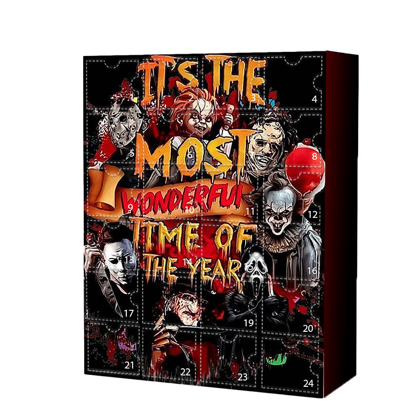 CreepCount – Calendario de Adviento de Halloween con figuras de horror (31 días)