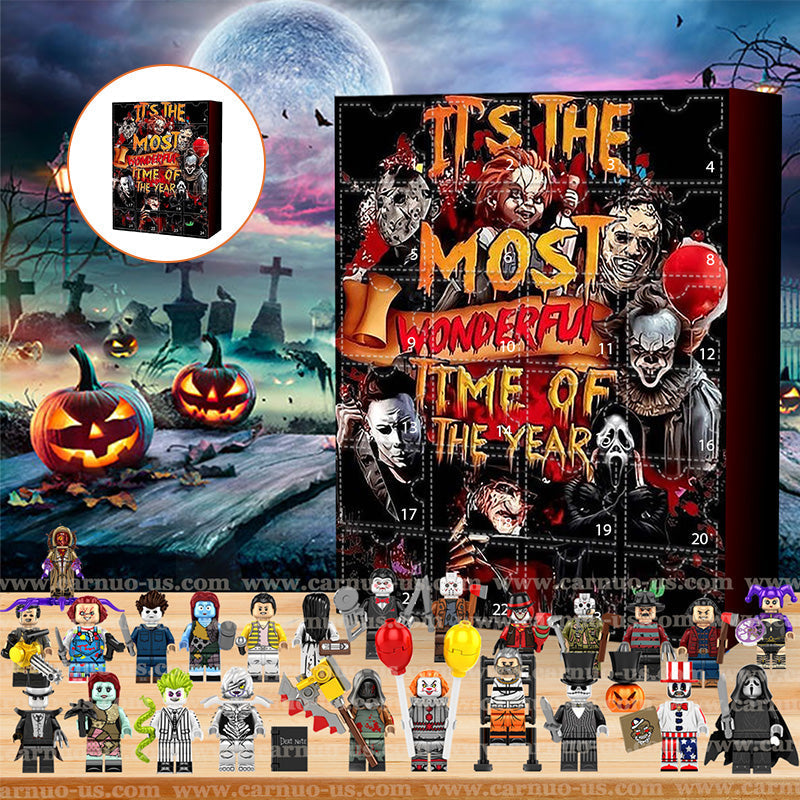 CreepCount – Calendario de Adviento de Halloween con figuras de horror (31 días)