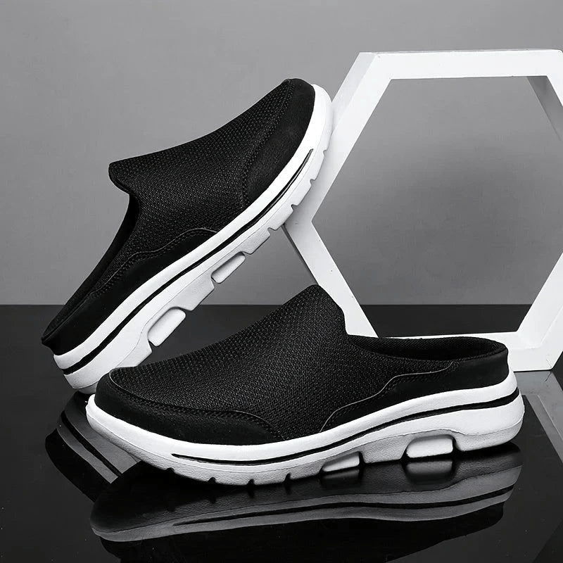 AEROSTEP – Ademende herenslippers voor comfort en frisheid 0
