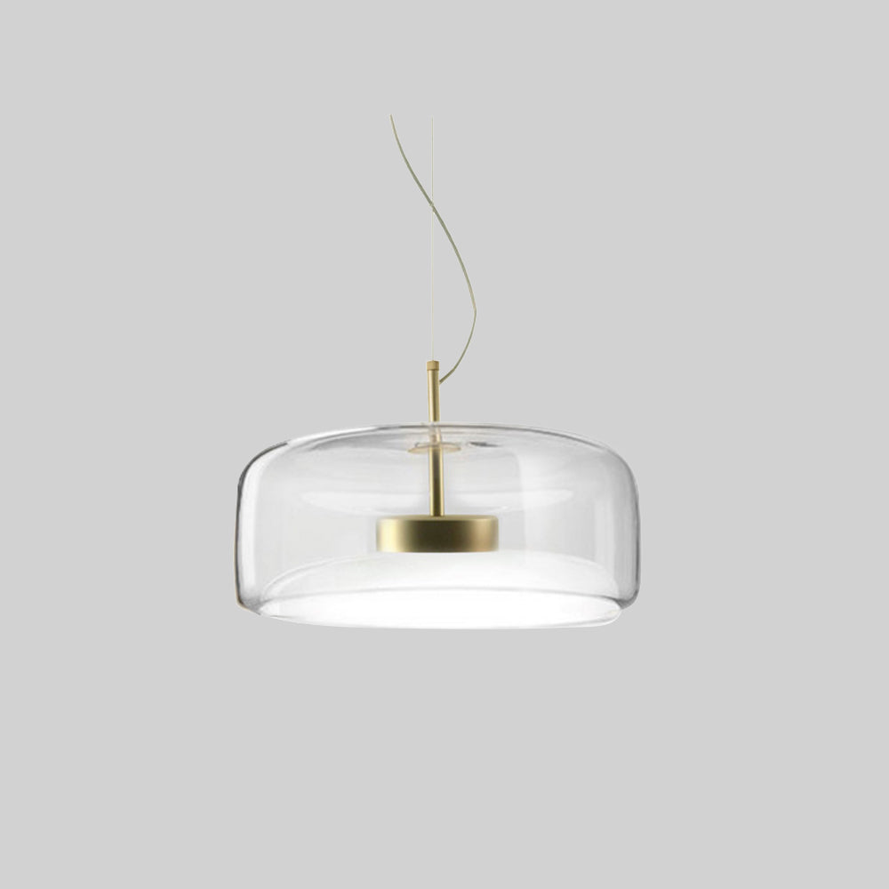 VitraLume hanglamp – Elegante glazen plafondlamp met warm licht &amp; modern minimalistisch design