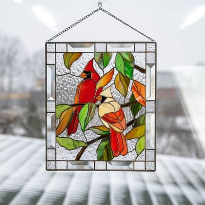 Acryl Glas-in-lood Wanddecoratie met Kleurrijk Zonlicht Effect 3