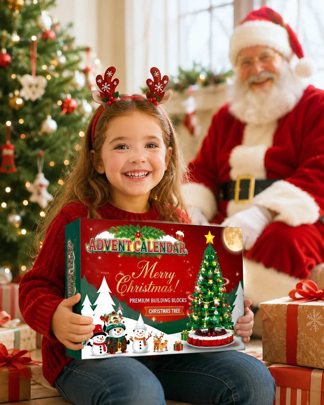 Advent Calendar 2026-Christmas tree building set toy 3