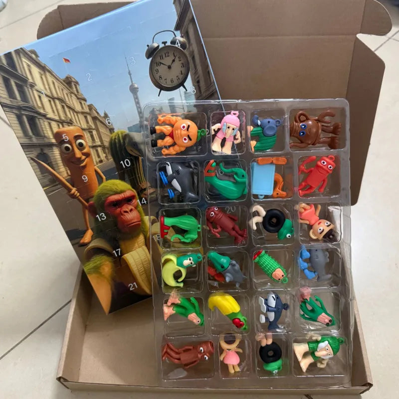 Calendario dell'Avvento Festiva 2025 – calendario di 24 giorni con sorprese uniche e design festivo