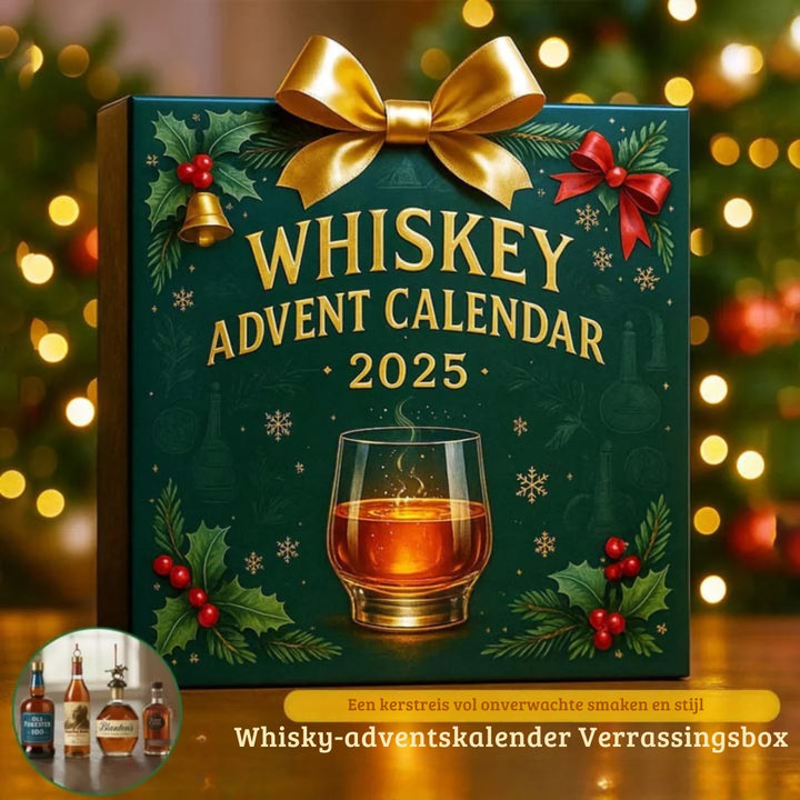Adventskalender met 24 Minidrankjes Whisky Bier Proeverij Kerstcadeau Geschenkset Feestdagen Verrassingen | Sansoti 0