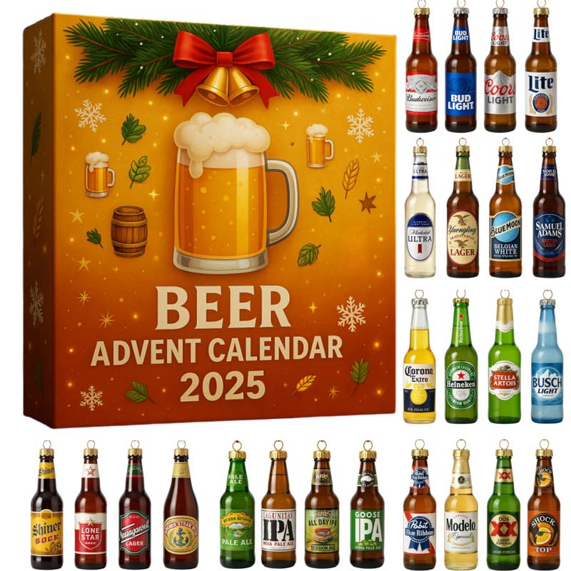 Adventskalender met 24 Minidrankjes Whisky Bier Proeverij Kerstcadeau Geschenkset Feestdagen Verrassingen | Sansoti 3