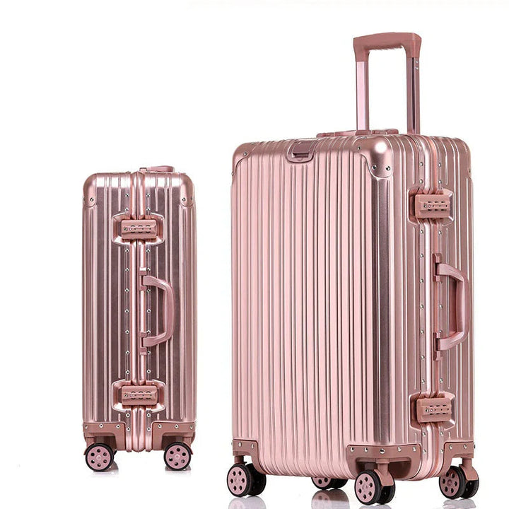 Aluminium-Magnesium Reiskoffer met TSA-Slot Zilver Zwart Rood Blauw | Sansoti 9
