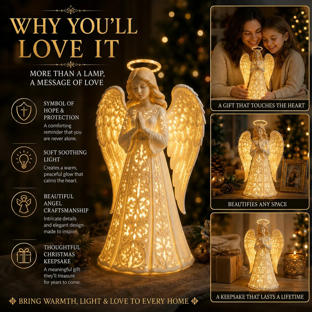✨ Angel Christmas Guardian Light – A Symbol of Hope, Love &amp; Protection 1
