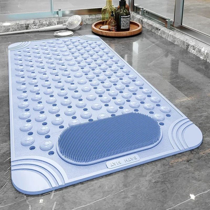 Antislip Badmat voor Badkuip | Veiligheid voor Ouderen en Kinderen | Sneldrogende Rubberen Mat voor Badkamer Vestragear
