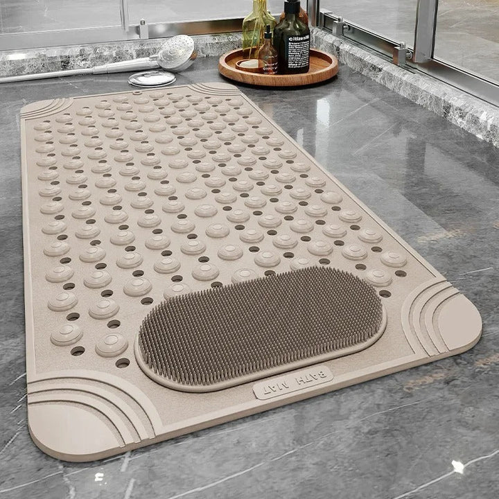 Antislip Badmat voor Badkuip | Veiligheid voor Ouderen en Kinderen | Sneldrogende Rubberen Mat voor Badkamer Vestragear