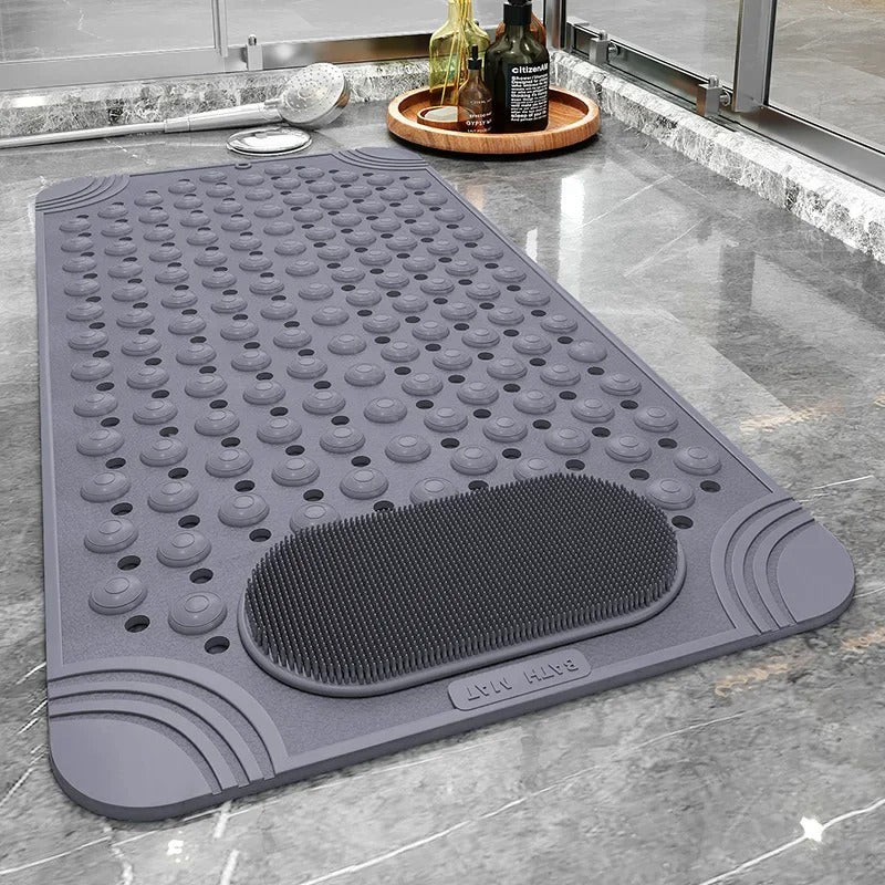 Antislip Badmat voor Badkuip | Veiligheid voor Ouderen en Kinderen | Sneldrogende Rubberen Mat voor Badkamer Vestragear