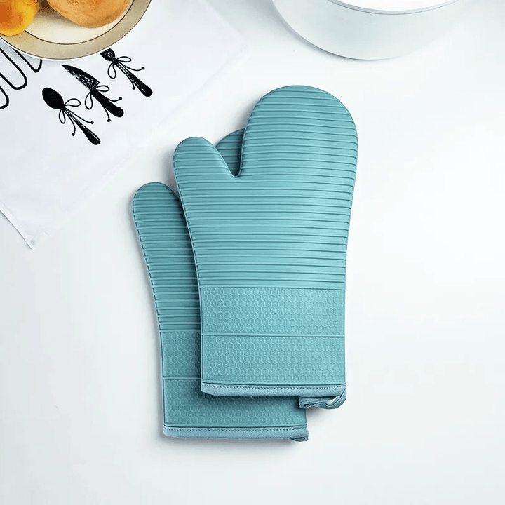 Antislip Siliconen Ovenhandschoenen tot 250°C voor Veilig Koken en Grillen 7