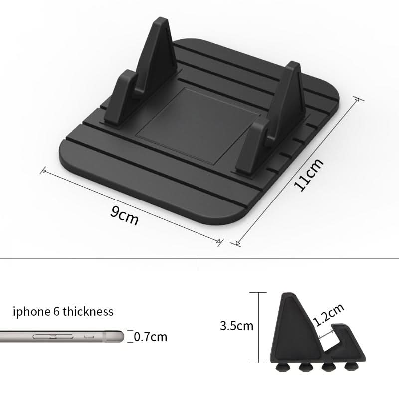Antislip Telefoonhouder Auto - Sterke Grip, Compact en Multifunctioneel voor Smartphone 4