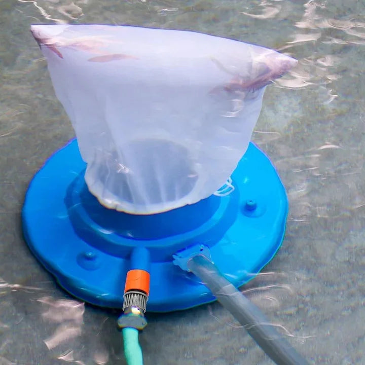 AquaPure Nettoyeur de piscine – Fonctionne avec un tuyau d&