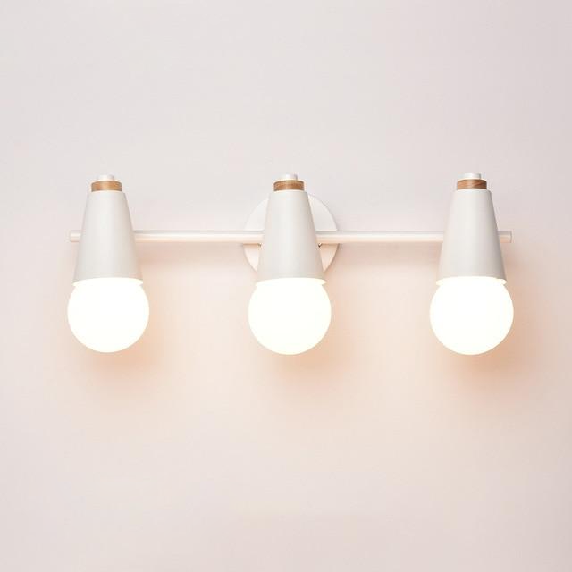 Novera Ari Wandlamp – Modern Metaal met Houten Accent, 2 of 3 Lichts