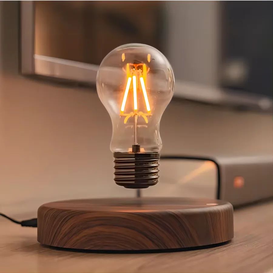 Leviosa Lámpara LED de Levitación Magnética – Diseño Regulable para Hogar y Oficina