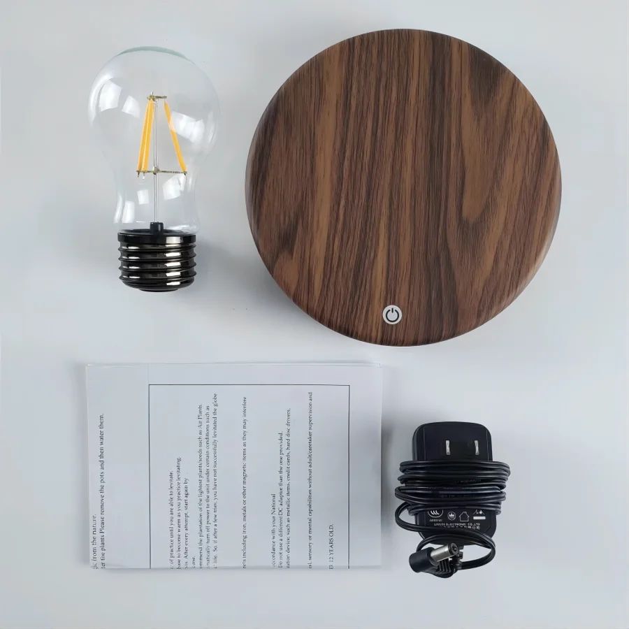 Leviosa Lámpara LED de Levitación Magnética – Diseño Regulable para Hogar y Oficina