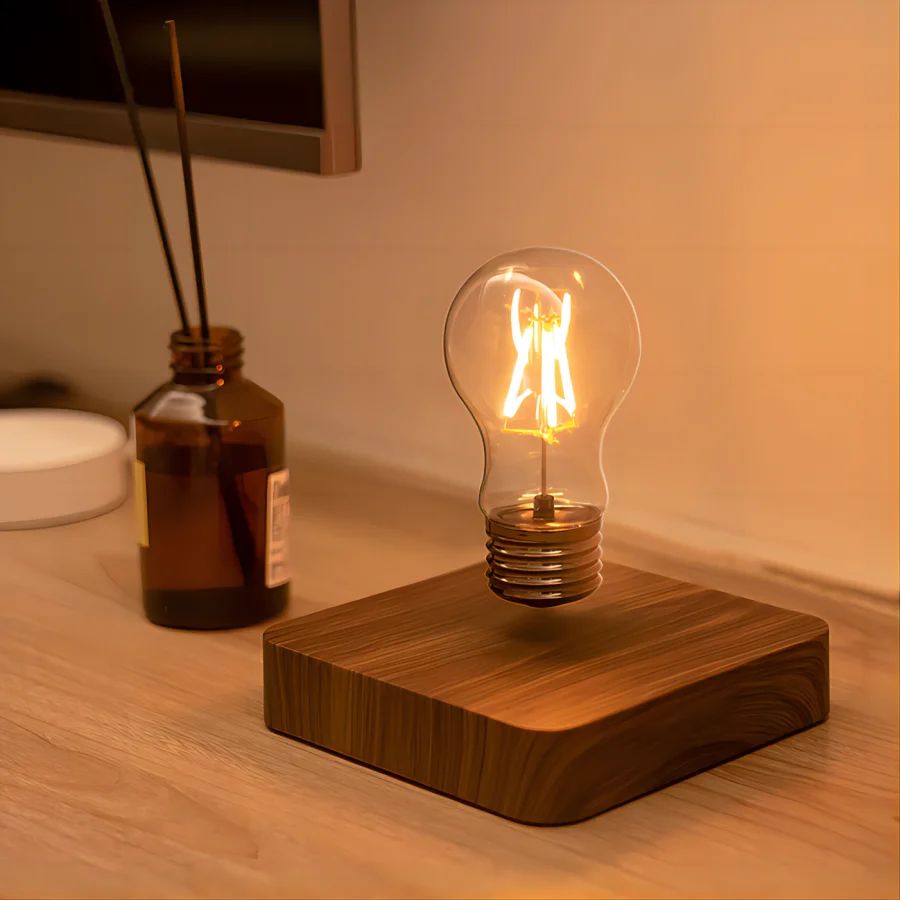 Leviosa Lámpara LED de Levitación Magnética – Diseño Regulable para Hogar y Oficina