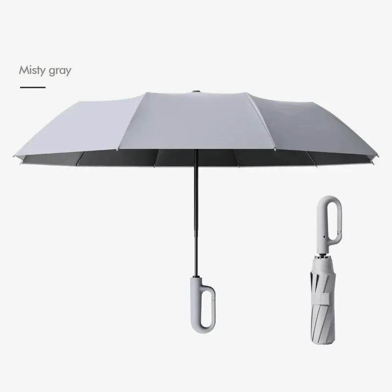 Parapluie automatique – Parapluie compact résistant au vent avec protection contre les UV