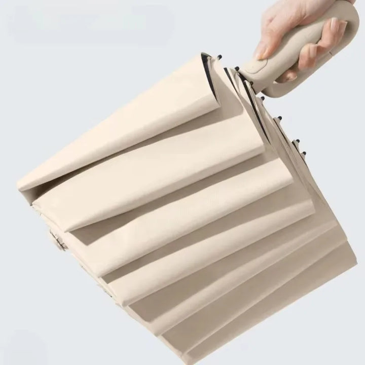 Parapluie automatique – Parapluie compact résistant au vent avec protection contre les UV