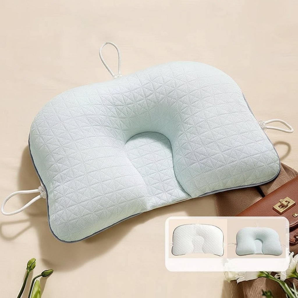 BABYFORM - Ergonomisch babykussen voor zachte ondersteuning en een comfortabele slaap, gemaakt van ademende materialen. 0