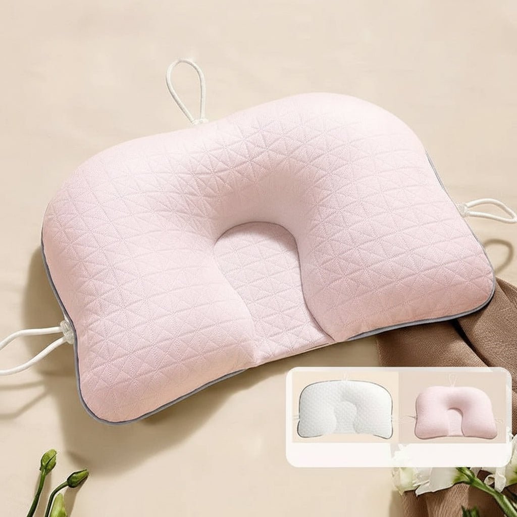 BABYFORM - Ergonomisch babykussen voor zachte ondersteuning en een comfortabele slaap, gemaakt van ademende materialen. 3