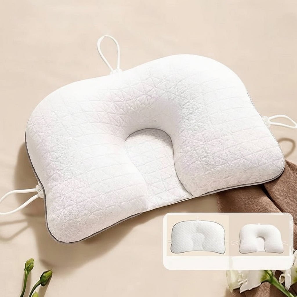 BABYFORM - Ergonomisch babykussen voor zachte ondersteuning en een comfortabele slaap, gemaakt van ademende materialen. 4