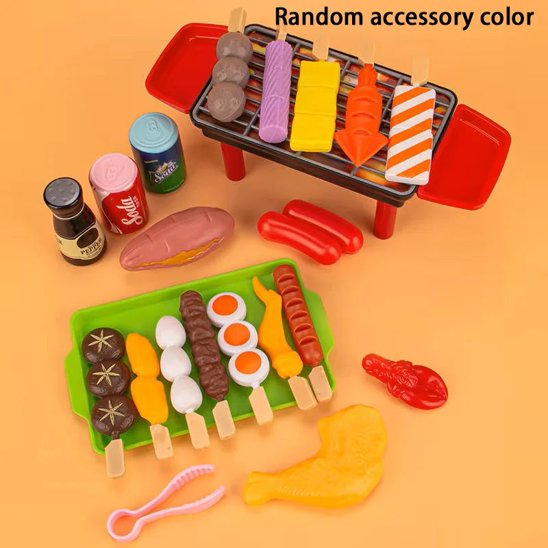 BBQ Speelgoedset Voor Kinderen - Educatief Kookgerei, Multicolor, 21 Stuks 6
